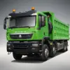 Sinotruk Howo TX 400 8x4 Dump Truck
