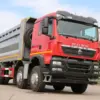 Sinotruk howo 8x4 tipper truck