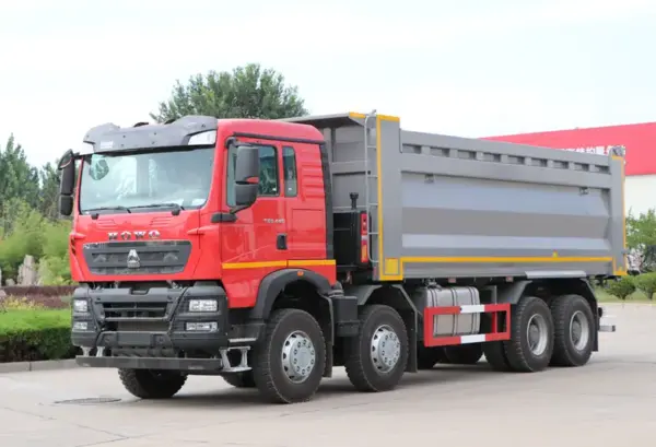 Sinotruk howo 8x4 tipper truck