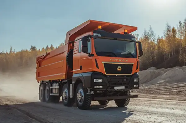 Sinotruk howo 8x4 tipper truck
