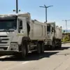 Sinotruk howo 8x4 tipper truck