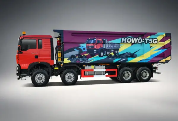 Sinotruk Howo T5G 8x4 Tipper Truck
