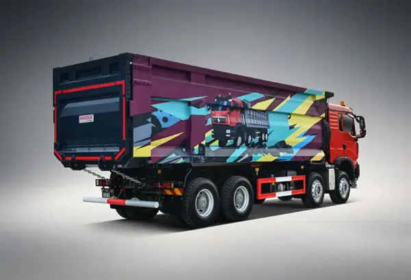 Sinotruk Howo T5G 8x4 Tipper Truck